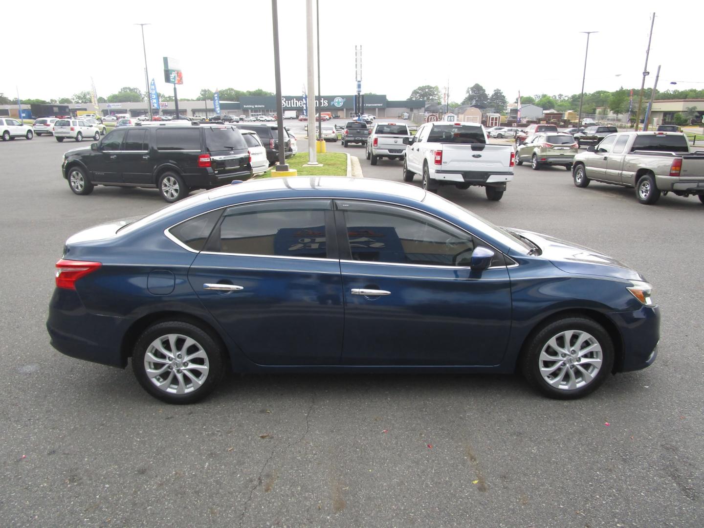 2018 BLUE Nissan Sentra (3N1AB7AP5JY) , located at 1814 Albert Pike Road, Hot Springs, AR, 71913, (501) 623-1717, 34.494228, -93.094070 - Photo#2